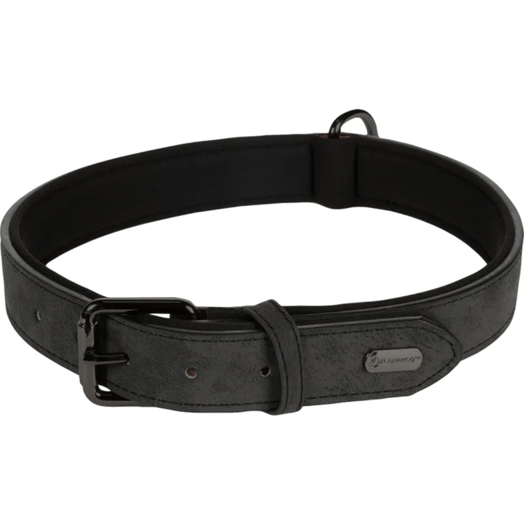 DELU halsbånd - Sort - HappyPuppy.dk