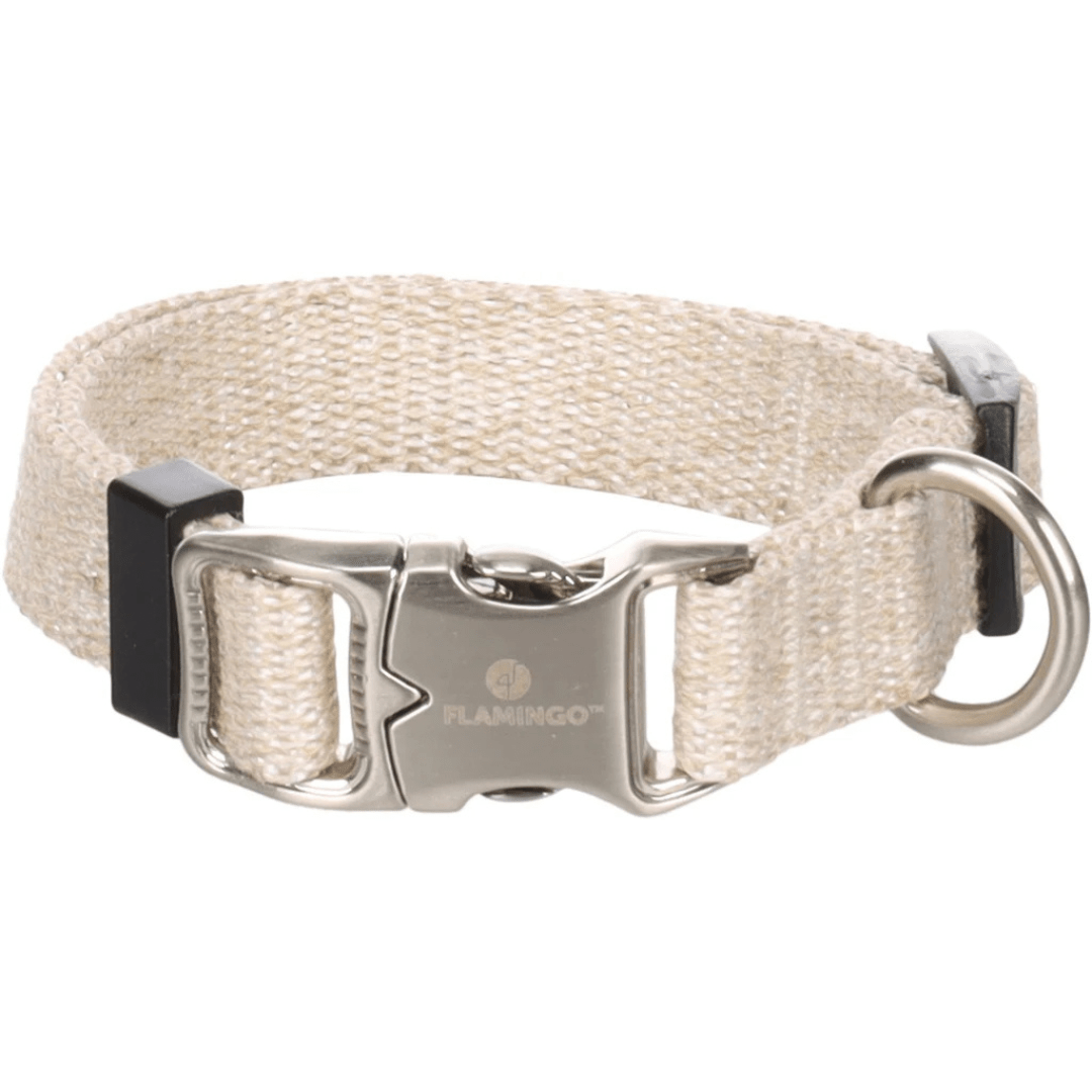 LAGO halsbånd - Beige - HappyPuppy.dk
