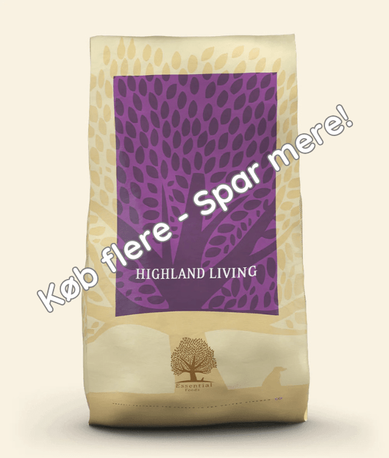 10KG ESSENTIAL HIGHLAND LIVING - HappyPuppy.dk