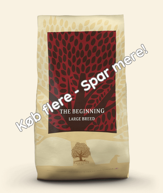 10KG ESSENTIAL THE BEGINNING LARGE BREED - HappyPuppy.dk