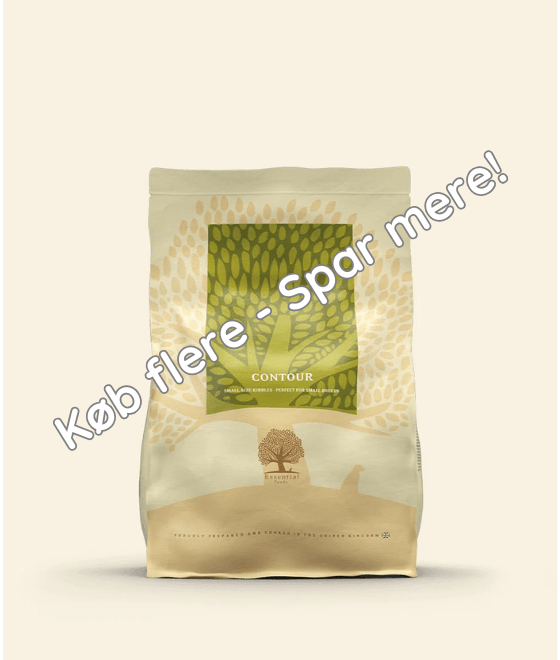 2,5KG SMALL SIZE ESSENTIAL CONTOUR - HappyPuppy.dk