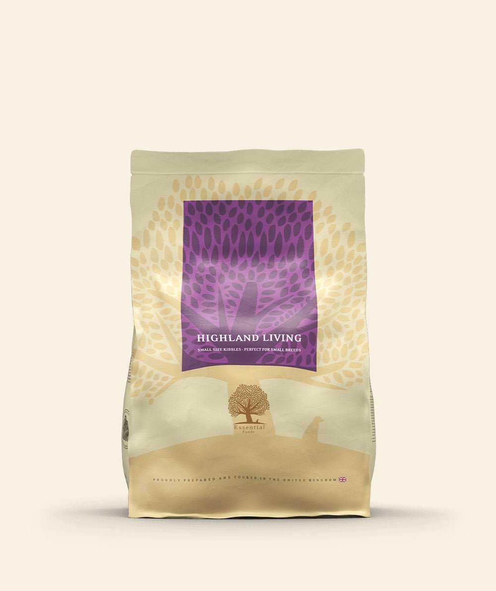 2,5KG SMALL SIZE ESSENTIAL HIGHLAND LIVING - HappyPuppy.dk