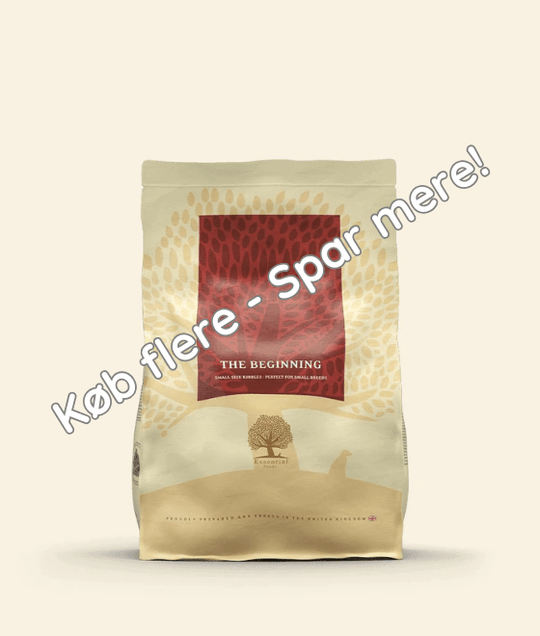 2,5KG SMALL SIZE ESSENTIAL THE BEGINNING - HappyPuppy.dk