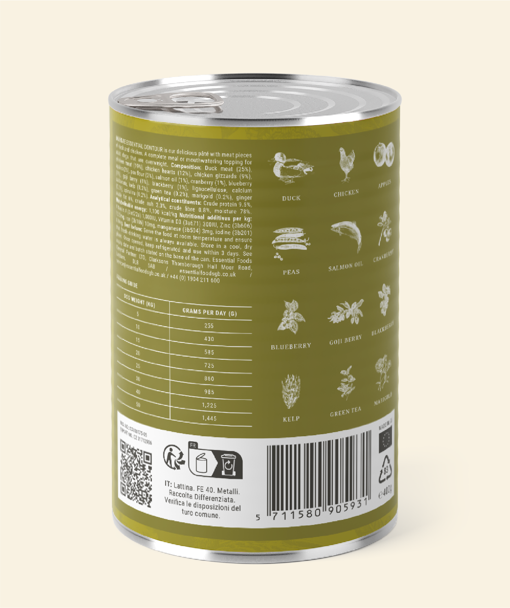 Essential Contour Paté 6x400g