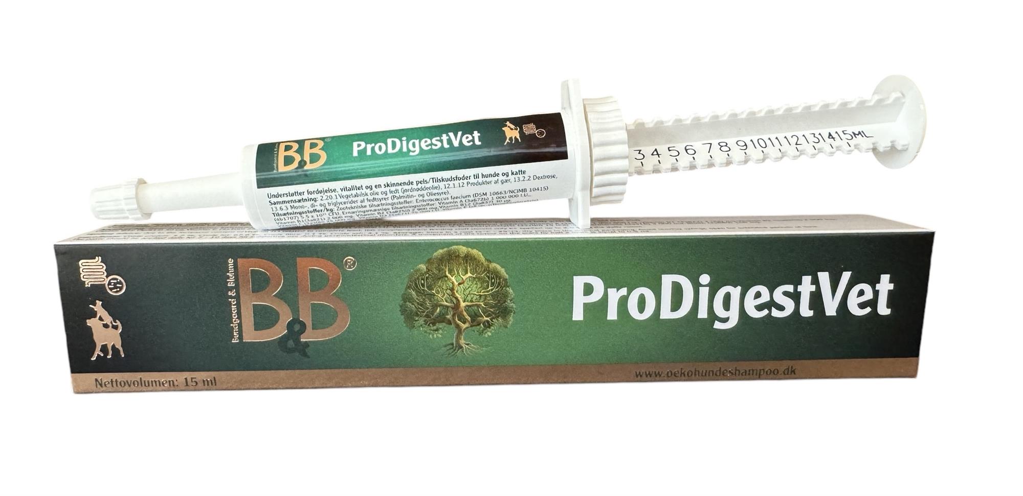 B&B ProDigestVet 15 ml. - HappyPuppy.dk