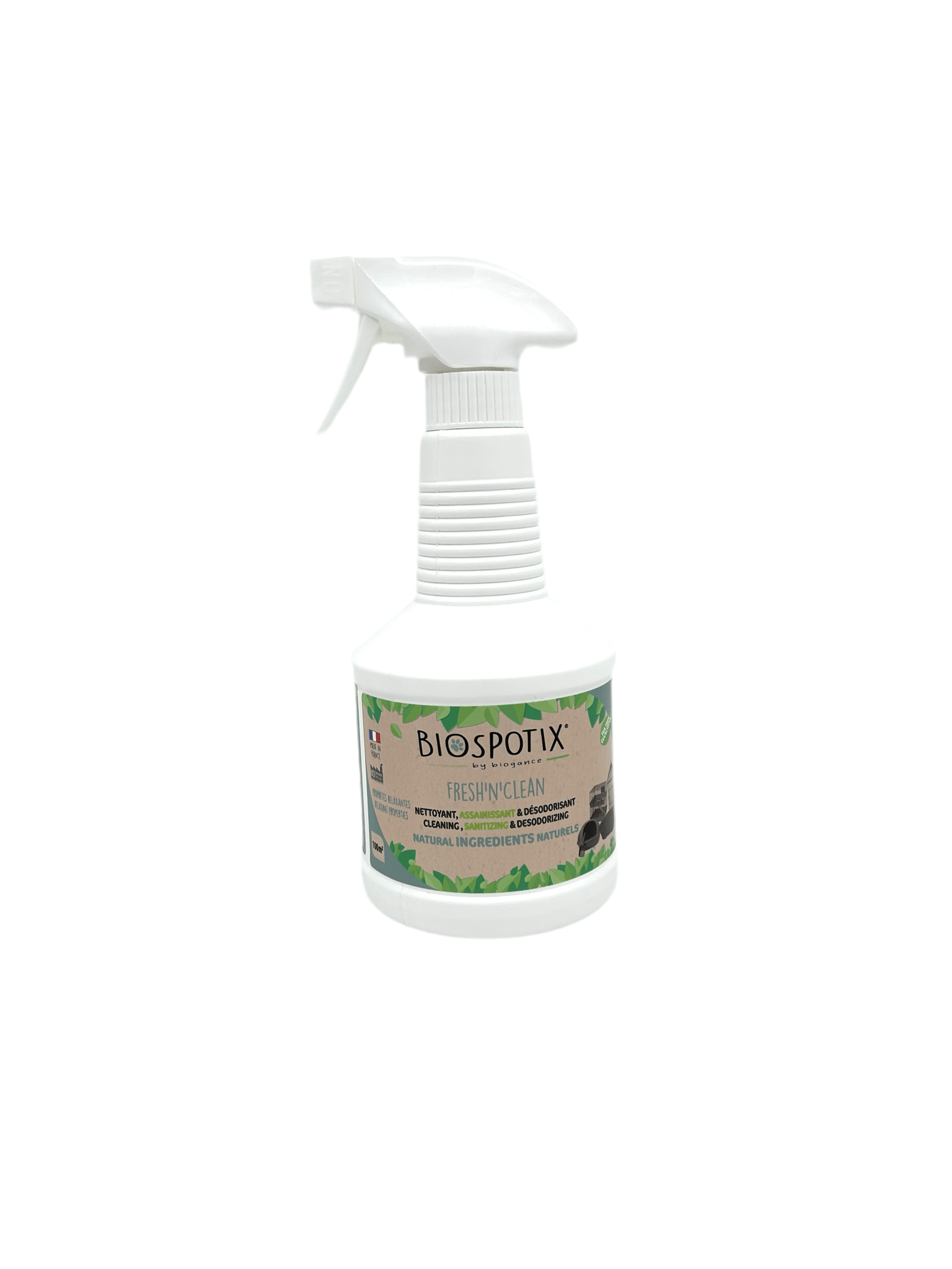 Biogance Biospotix Fresh'n'Clean Sanitazing And Cleaning Spray - HappyPuppy.dk