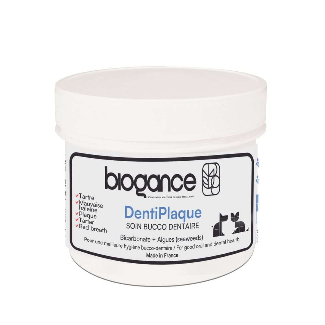 Biogance Dentiplaque Mundplejepulver, 100ml - HappyPuppy.dk