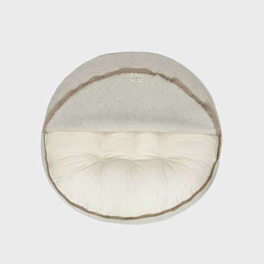 Cloud7 Hundeseng Pouf Tweed Mélange Cream