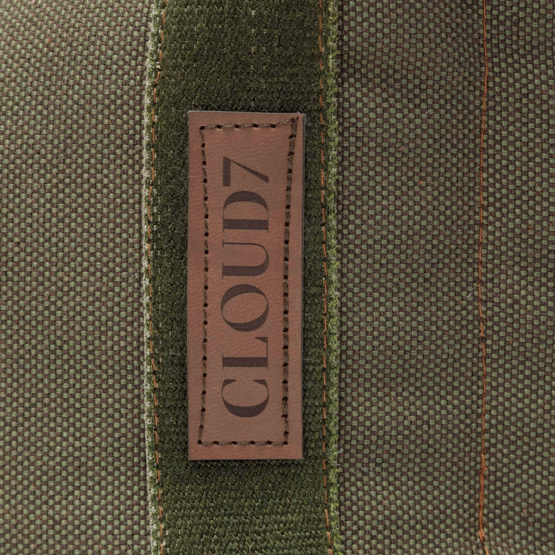 Cloud7 Hundeseng Boost Canvas Olive - HappyPuppy.dk
