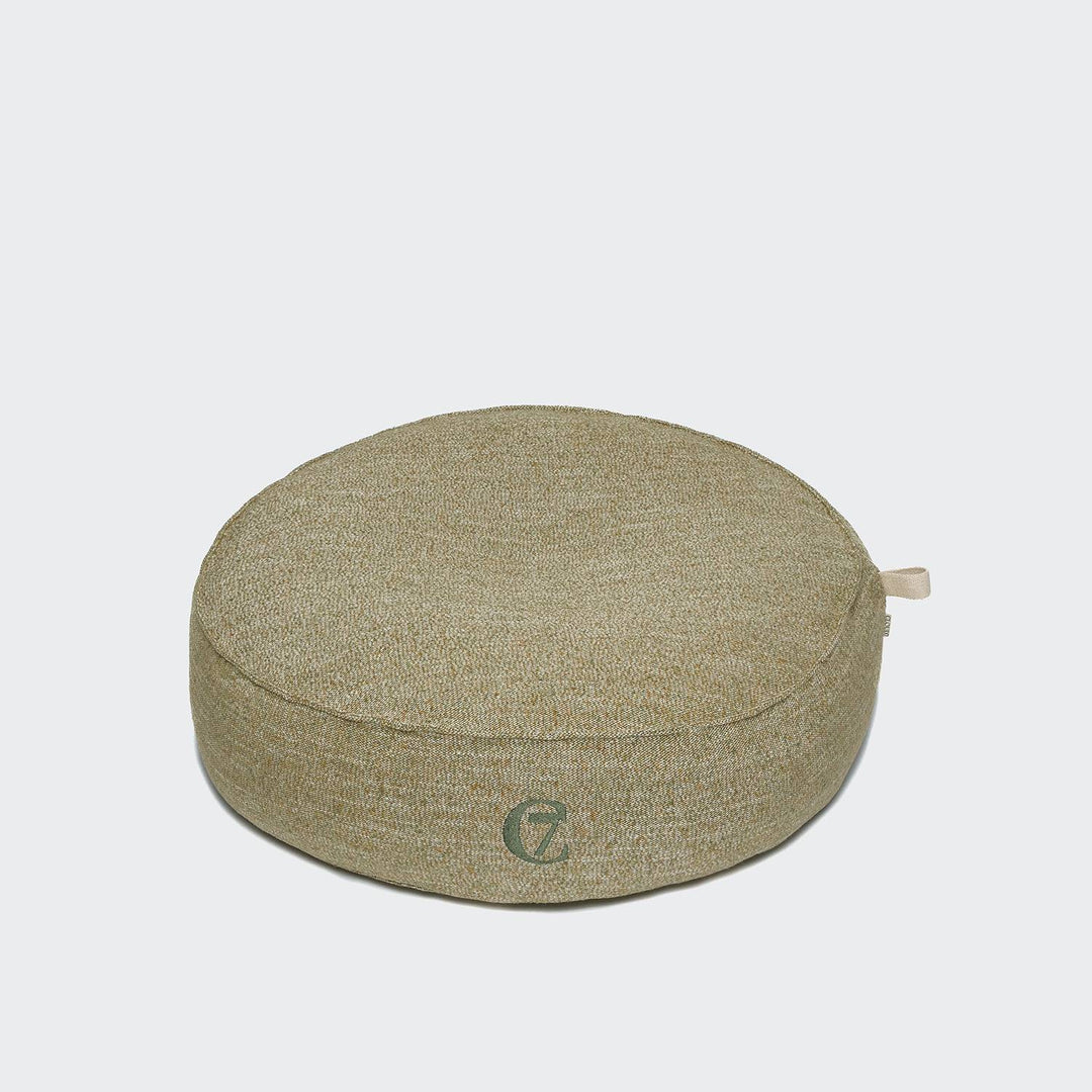 Cloud7 Hundeseng Pouf Tweed Mélange Greenish - HappyPuppy.dk