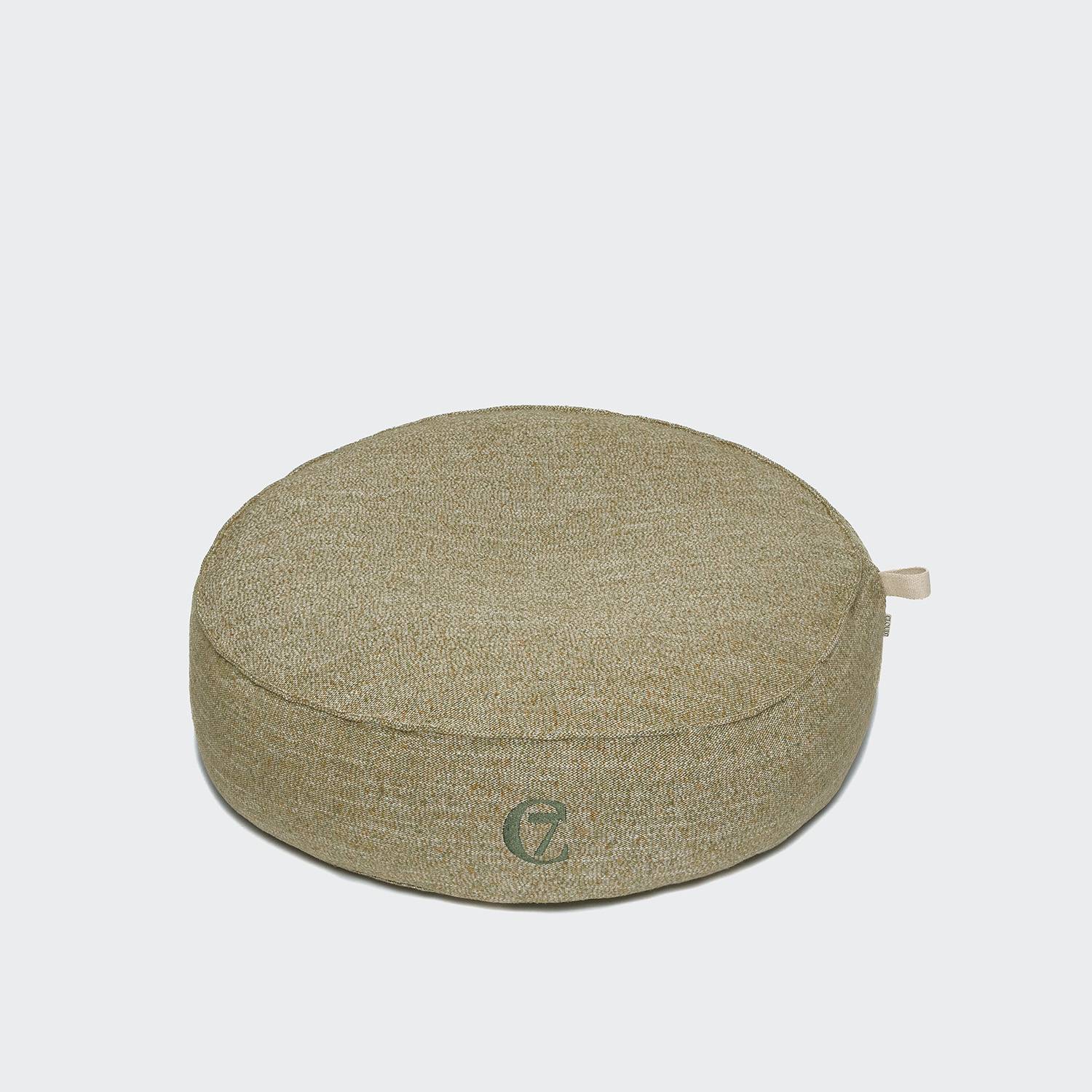 Cloud7 Hundeseng Pouf Tweed Mélange Greenish - HappyPuppy.dk