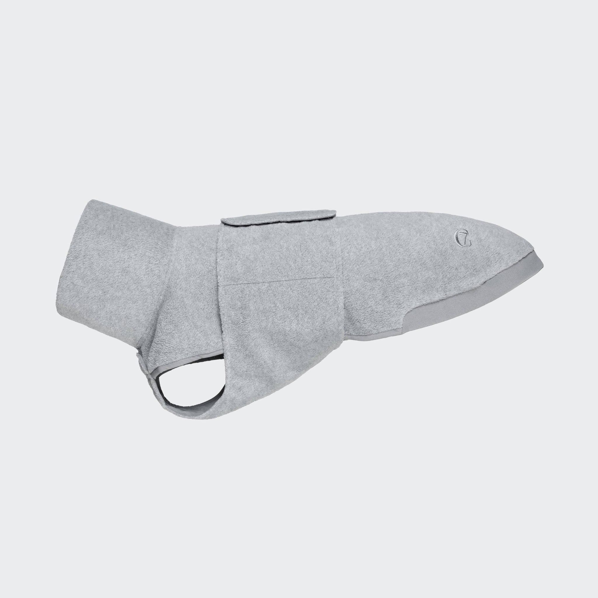 Cloud7 Hundesweater Fleece Derby Light Grey - HappyPuppy.dk