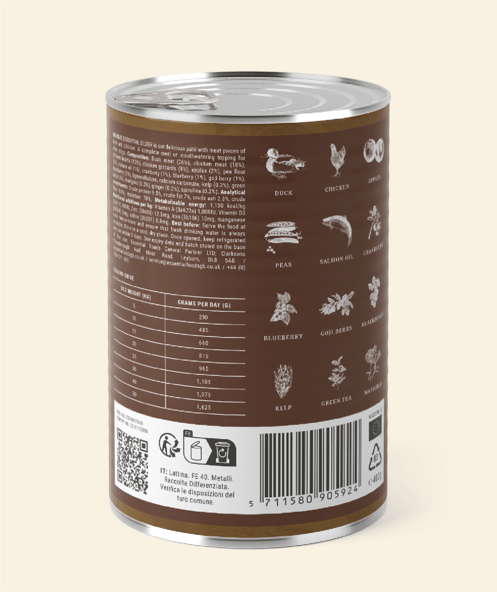 Essential Older Paté 400g - HappyPuppy.dk