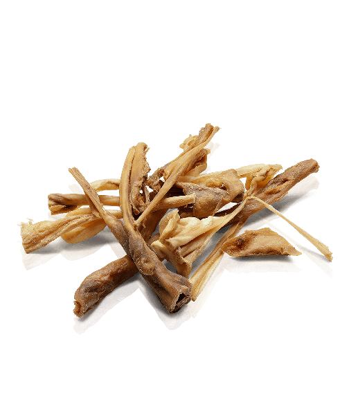 Essential Small Lamb Skin Delights 150g - HappyPuppy.dk