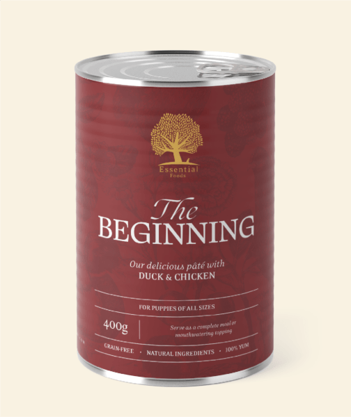 Essential The Beginning Paté 400g - HappyPuppy.dk