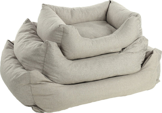 GENEVE Hundekurv Rektangel - Beige - HappyPuppy.dk
