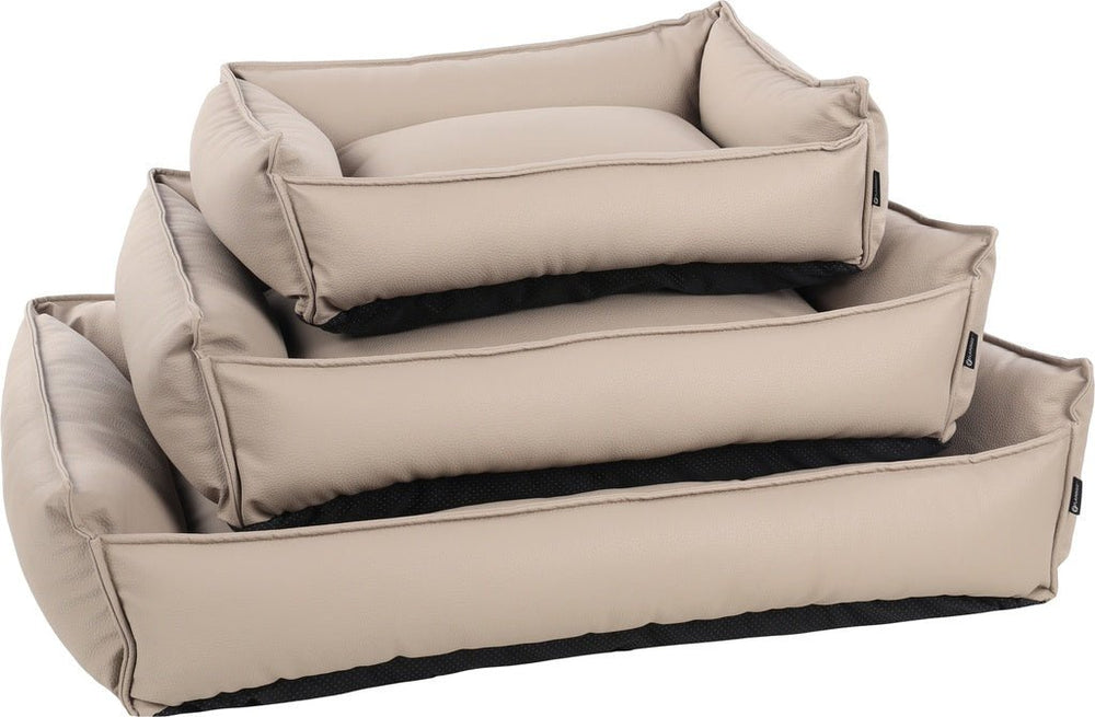 ODET Hundekurv Rektangel - Beige - HappyPuppy.dk