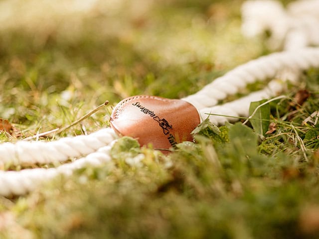 Swaggin Tails Knotted Rope Medalion, 40 cm. - HappyPuppy.dk
