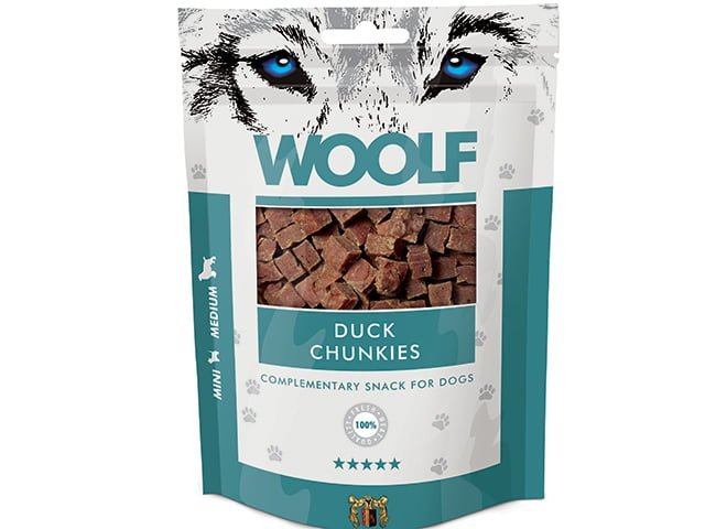 Woolf Chunkies m. And 100g - HappyPuppy.dk