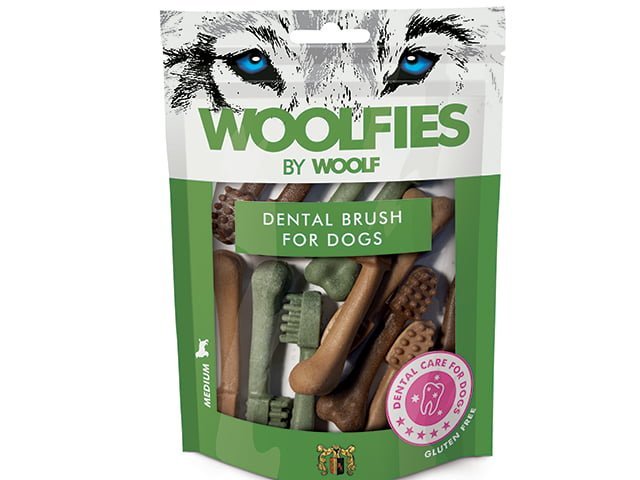 Woolfies Tandbørster Small 200g - HappyPuppy.dk